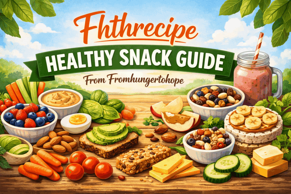 Fhthrecipe Healthy Snack Guide From Fromhungertohope
